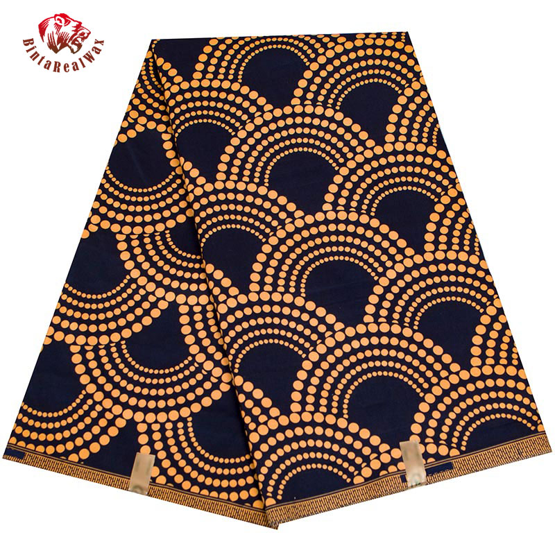 Sewing Batik Fabric - BintaRealWax 아프리카 패브릭 팬 패턴 앙카라