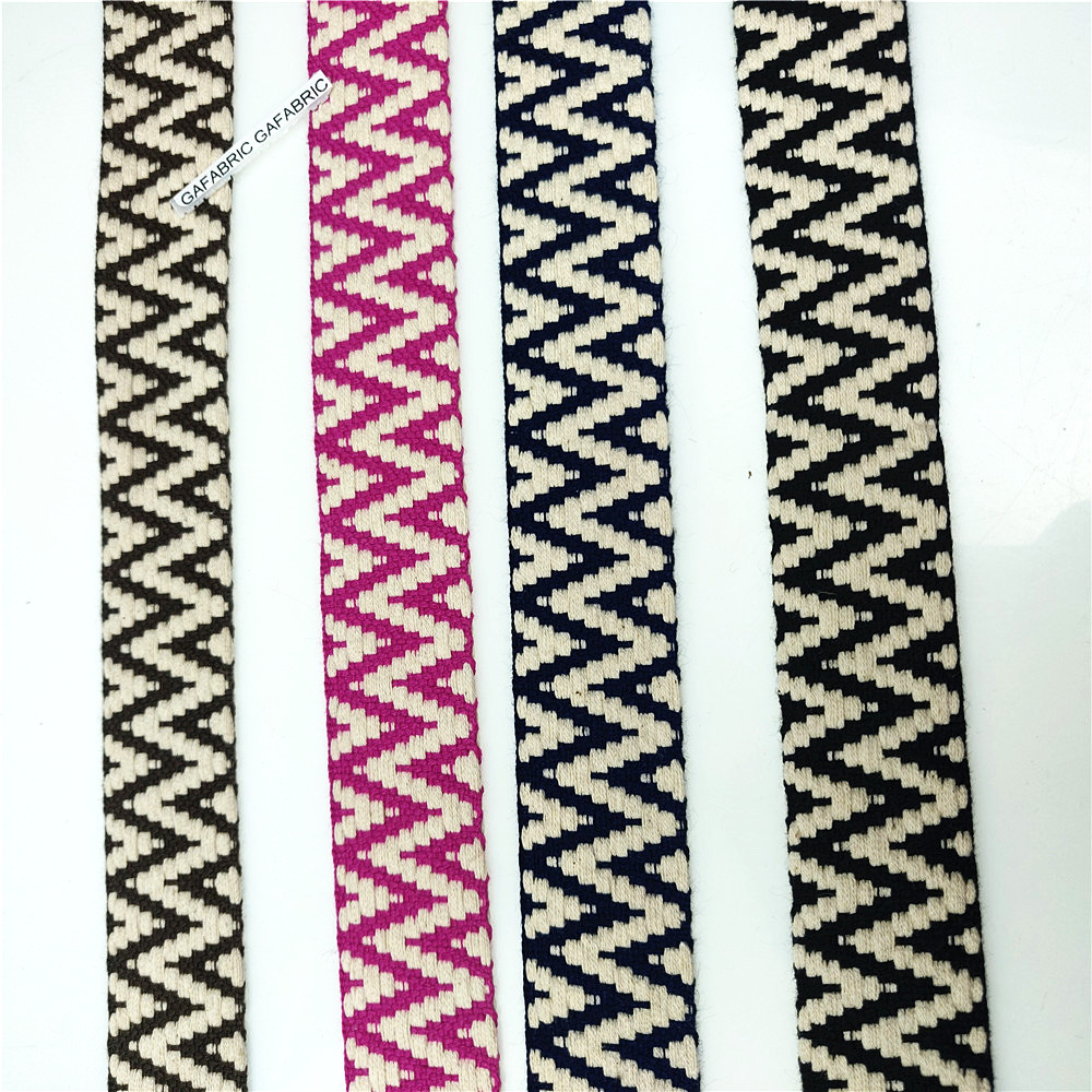 부드러운 면 웨빙, 30mm 너비 웨이브 에스닉 우븐  - Sewing Thread In Textile 리뷰 및 가격