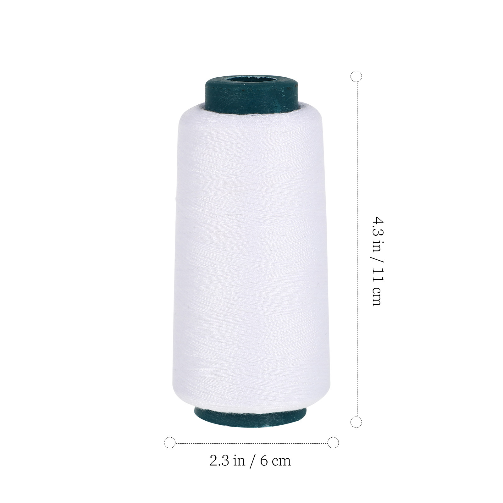 3000야드, 표백 처리된 흰색 폴리에스터 실, 고강도 - Sewing Thread In Textile 리뷰 및 가격