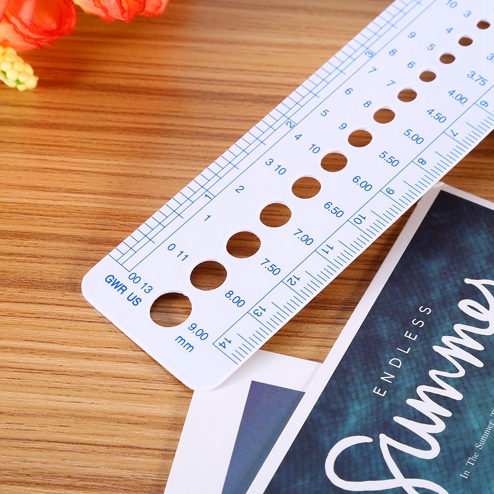 퀼팅 패치워크 자 플라스틱 뜨개질 바늘 게이지 자 인치 - Sewing Gauge Ruler 리뷰 및 가격