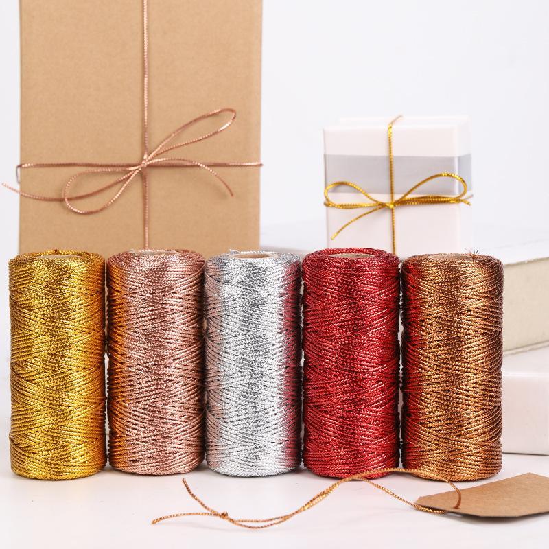 1.5mm 100미터 컬러 마크라메 코드 로프 리본 활 - Sewing Thread In Textile 리뷰 및 가격