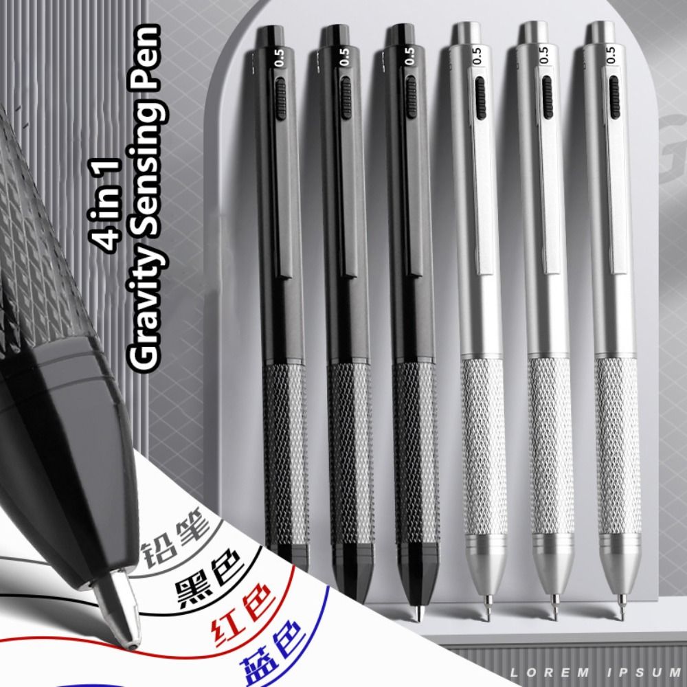 다기능 금속 중력 감지 펜, 잉크 볼펜, 기계식 연필  - Staedtler Pencil Lumocolor 리뷰 및 가격