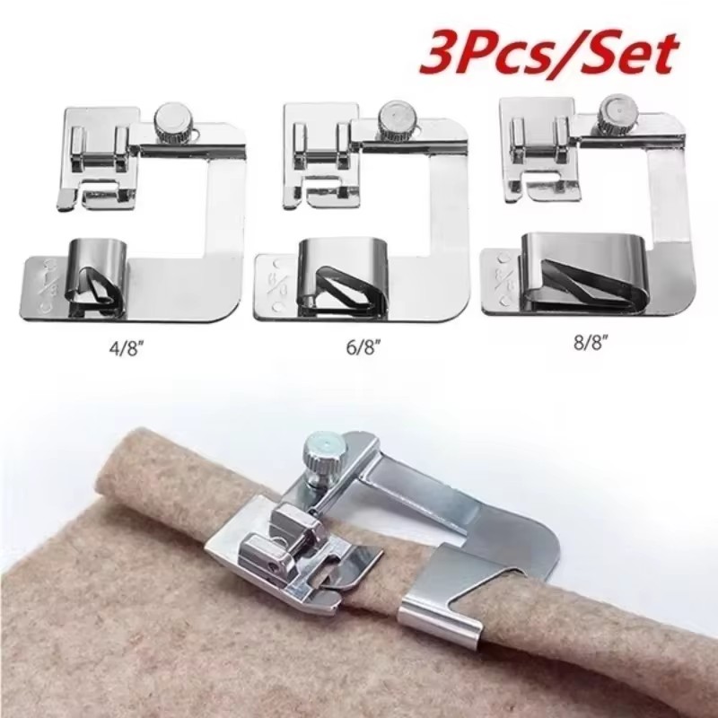 바느질 헴핑 세트 1/3개 와이드 헴풋 1개 또는 3개 - Sewing Gauge Ruler 리뷰 및 가격